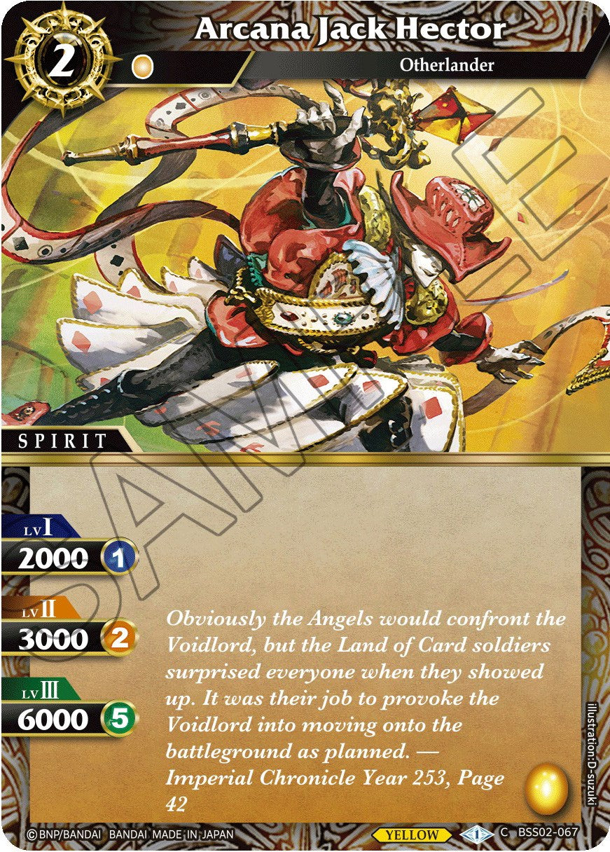 Arcana Jack Hector (BSS02-067) [False Gods] | Total Play
