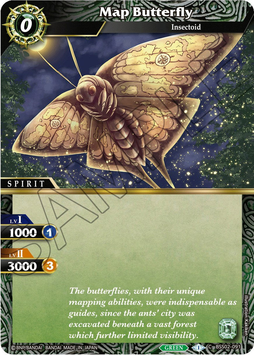 Map Butterfly (BSS02-091) [False Gods] | Total Play