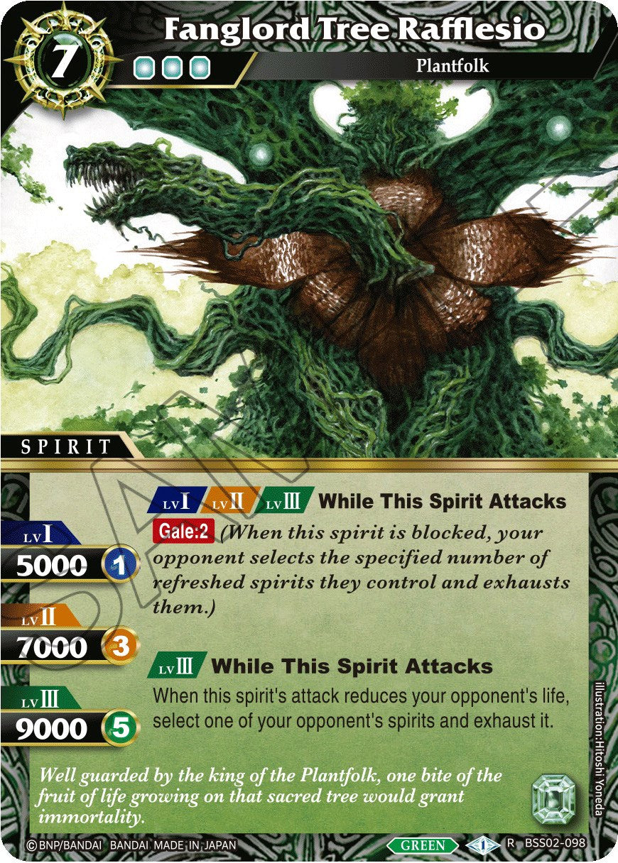 Fanglord Tree Rafflesio (BSS02-098) [False Gods] | Total Play
