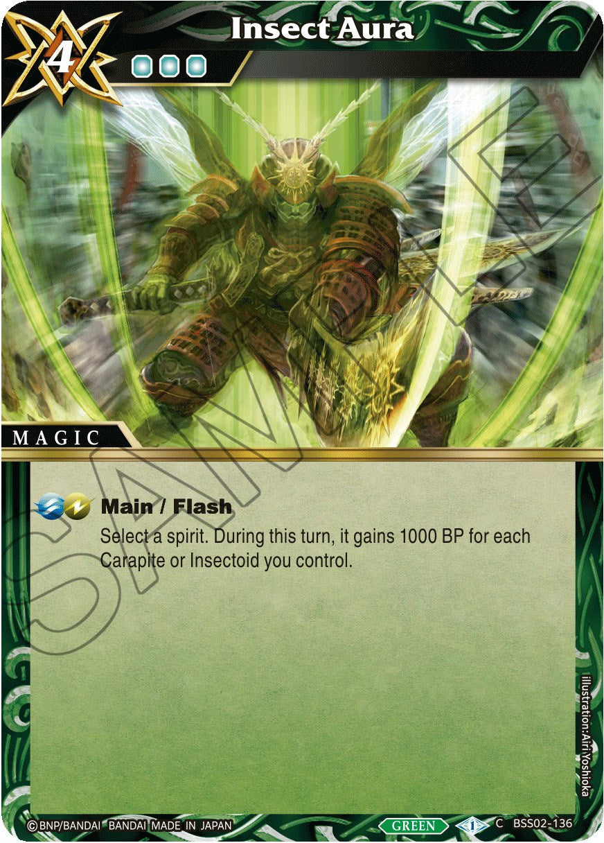 Insect Aura (BSS02-136) [False Gods] | Total Play