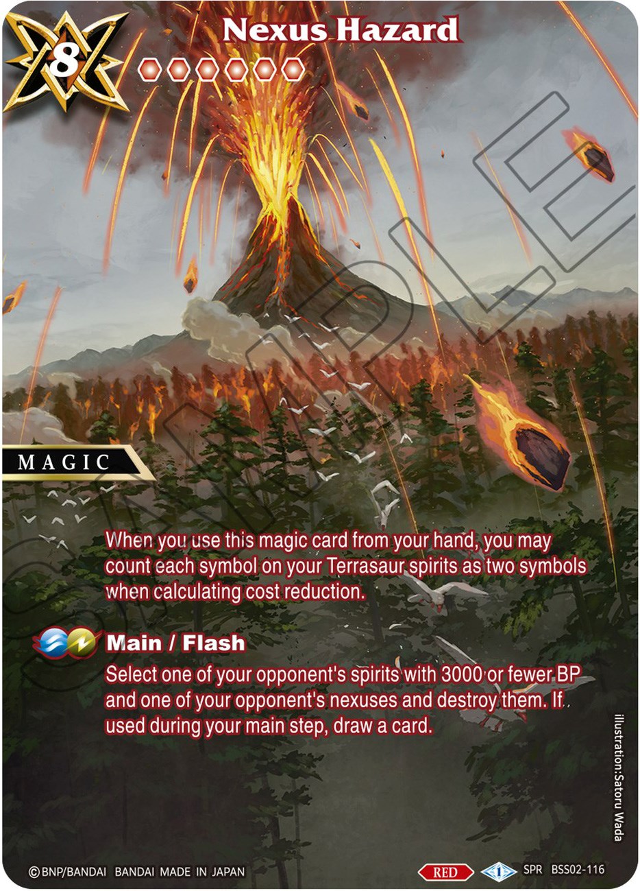 Nexus Hazard (Special Rare) (BSS02-116) [False Gods] | Total Play