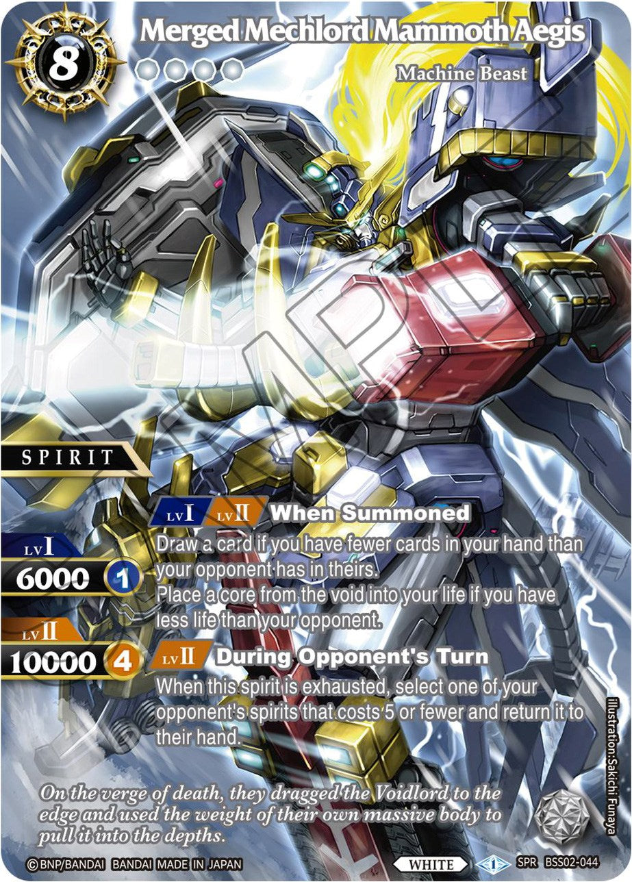 Merged Mechlord Mammoth Aegis (Special Rare) (BSS02-044) [False Gods] | Total Play