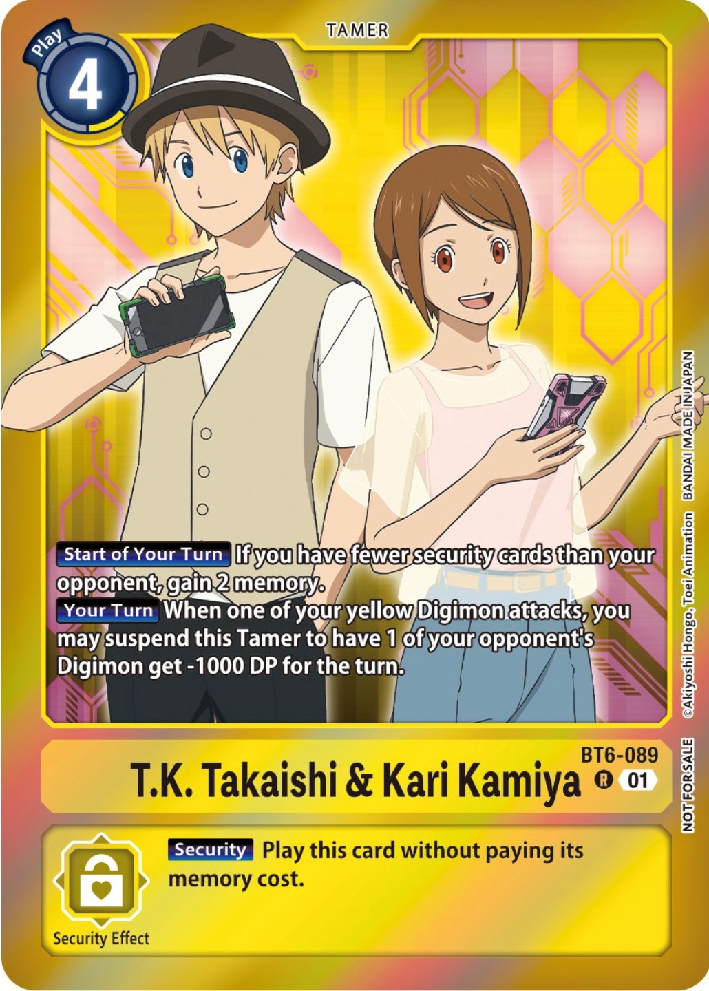 T.K. Takaishi & Kari Kamiya [BT6-089] (Event Pack 5) [Double Diamond Promos] | Total Play