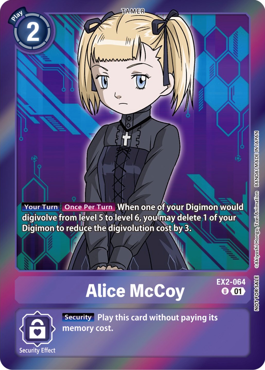Alice McCoy [EX2-064] (Event Pack 5) [Digital Hazard Promos] | Total Play