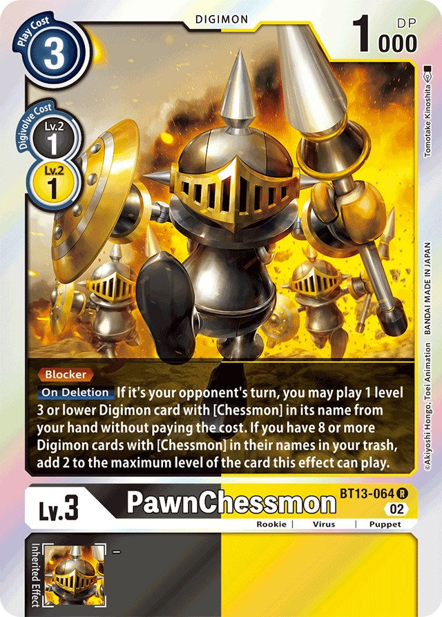 PawnChessmon [BT13-064] [Versus Royal Knights Booster] | Total Play