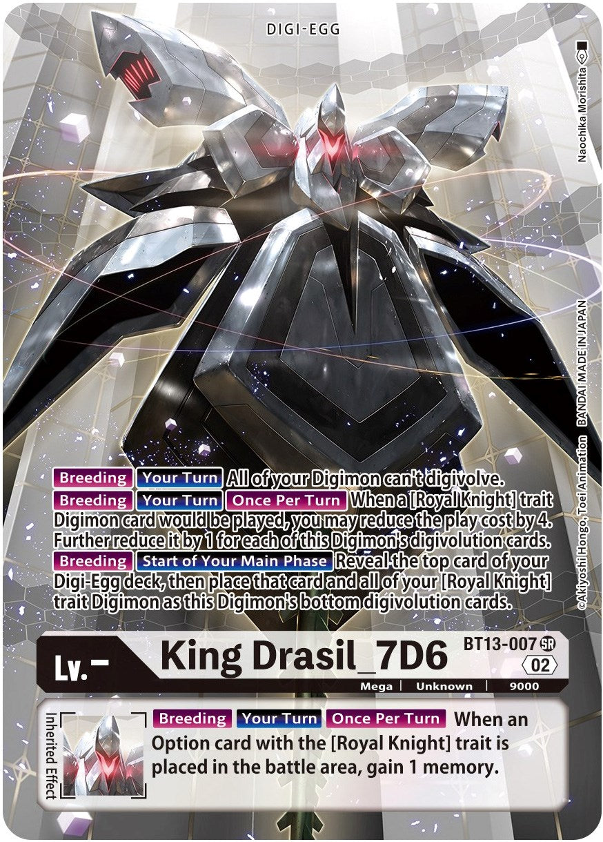King Drasil_7D6 [BT13-007] (Alternate Art) [Versus Royal Knights Booster] | Total Play
