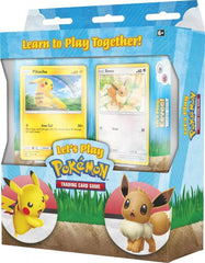 Theme Deck Double Pack (Let's Play, Pikachu/Let's Play, Eevee) | Total Play