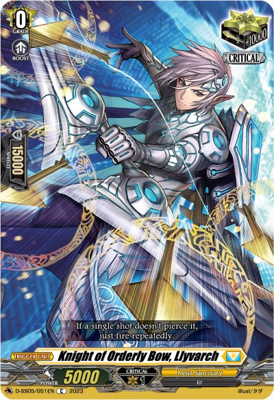 Knight of Orderly Bow, Llyvarch (D-SS05/051EN) [D-SS05: Festival Booster 2023] | Total Play
