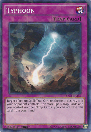 Typhoon [BP03-EN235] Shatterfoil Rare | Total Play