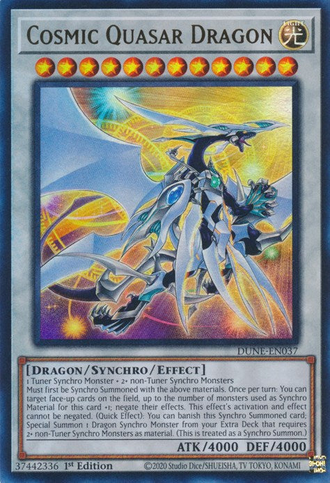 Cosmic Quasar Dragon [DUNE-EN037] Ultra Rare | Total Play