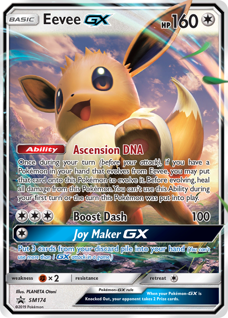 Eevee GX (SM174) [Sun & Moon: Black Star Promos] | Total Play