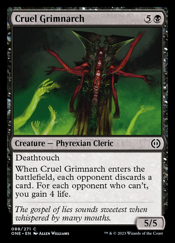 Cruel Grimnarch [Phyrexia: All Will Be One] | Total Play