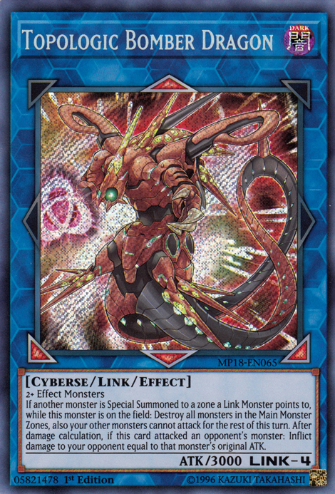 Topologic Bomber Dragon [MP18-EN065] Secret Rare | Total Play