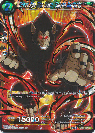 Great Ape Son Goku, Saiyan Instincts (DB1-064) [Dragon Brawl] | Total Play