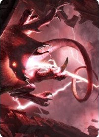 Thundering Rebuke Art Card [Zendikar Rising Art Series] | Total Play