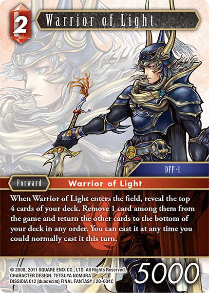 Warrior of Light [Dawn of Heroes] | Total Play