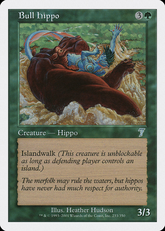 Bull Hippo [Seventh Edition] | Total Play