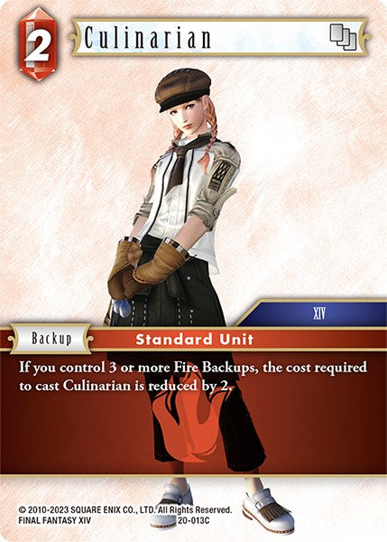 Culinarian [Dawn of Heroes] | Total Play