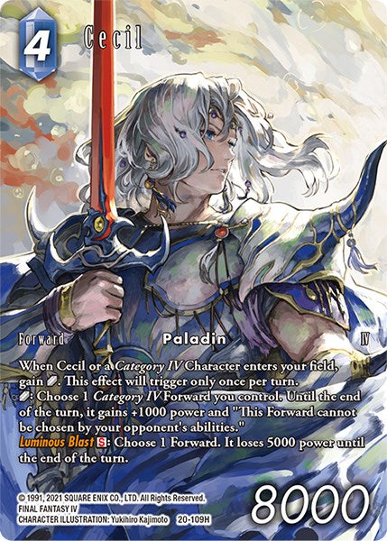 Cecil (Full Art) [Dawn of Heroes] | Total Play