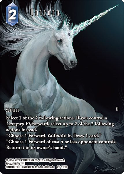 Unicorn (Full Art) [Dawn of Heroes] | Total Play