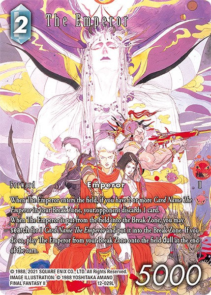 The Emperor (Full Art Reprint) [Dawn of Heroes] | Total Play