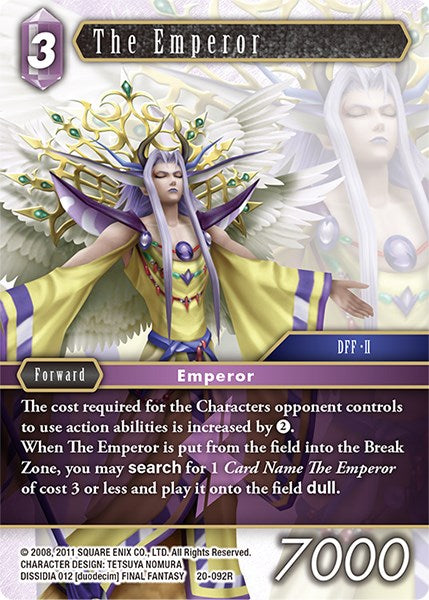 The Emperor [Dawn of Heroes] | Total Play