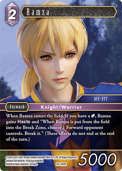 Ramza [Dawn of Heroes] | Total Play