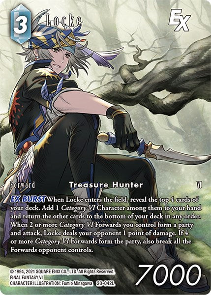 Locke EX (Full Art) [Dawn of Heroes] | Total Play