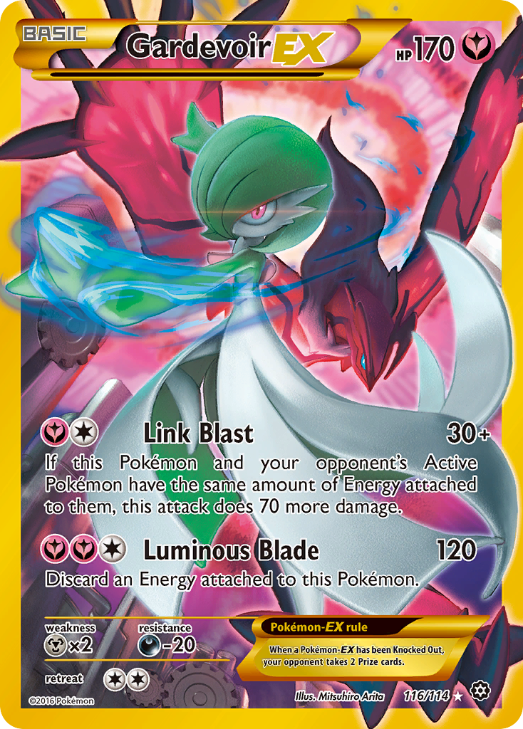 Gardevoir EX (116/114) [XY: Steam Siege] | Total Play