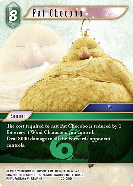 Fat Chocobo [Dawn of Heroes] | Total Play