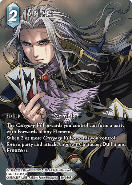 Setzer (Full Art) [Dawn of Heroes] | Total Play
