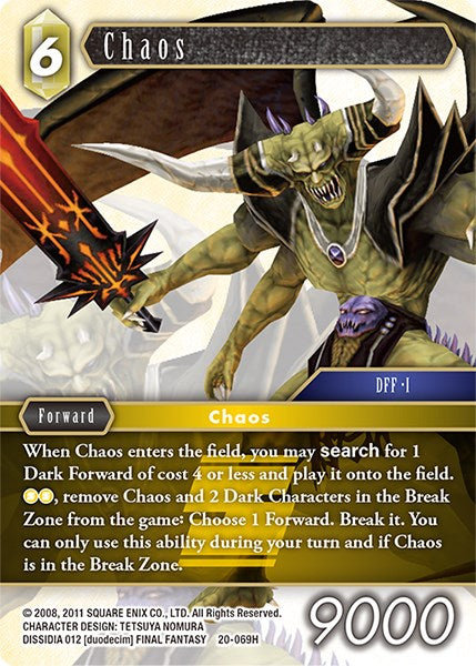 Chaos [Dawn of Heroes] | Total Play