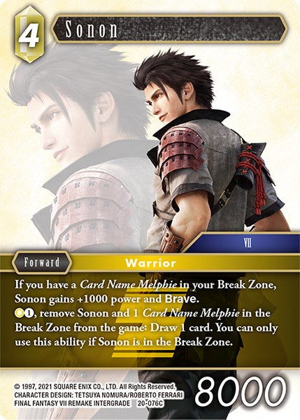 Sonon [Dawn of Heroes] | Total Play
