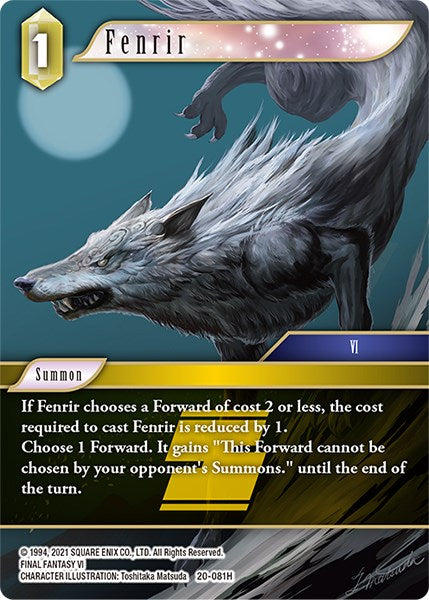 Fenrir [Dawn of Heroes] | Total Play