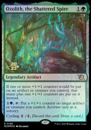 Ozolith, the Shattered Spire [March of the Machine Prerelease Promos] | Total Play