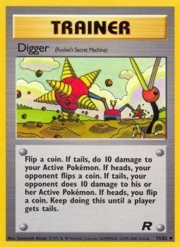 Digger (75/82) [Team Rocket Unlimited] | Total Play