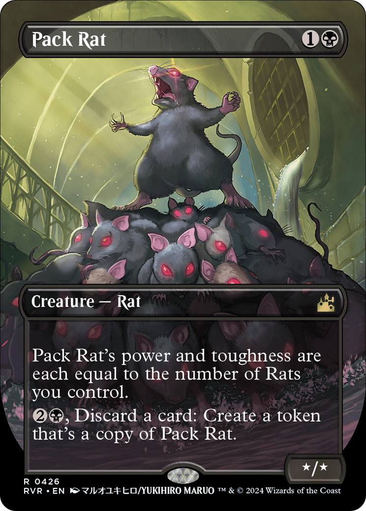 Pack Rat (Anime Borderless) [Ravnica Remastered] | Total Play