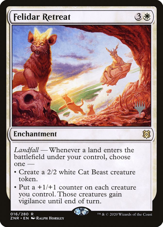 Felidar Retreat (Promo Pack) [Zendikar Rising Promos] | Total Play