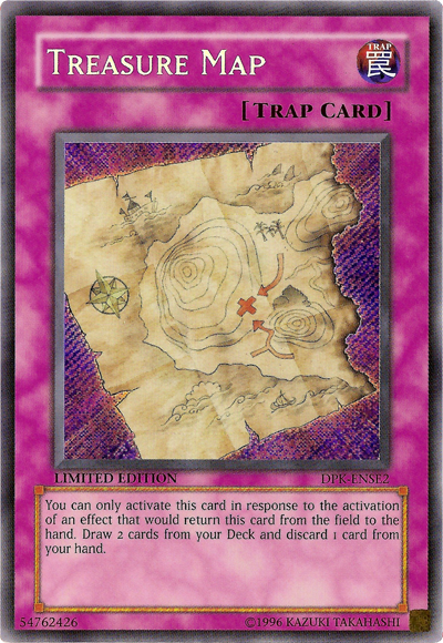 Treasure Map [DPK-ENSE2] Secret Rare | Total Play