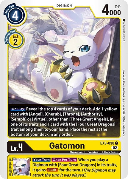 Gatomon [EX3-030] [Revision Pack Cards] | Total Play