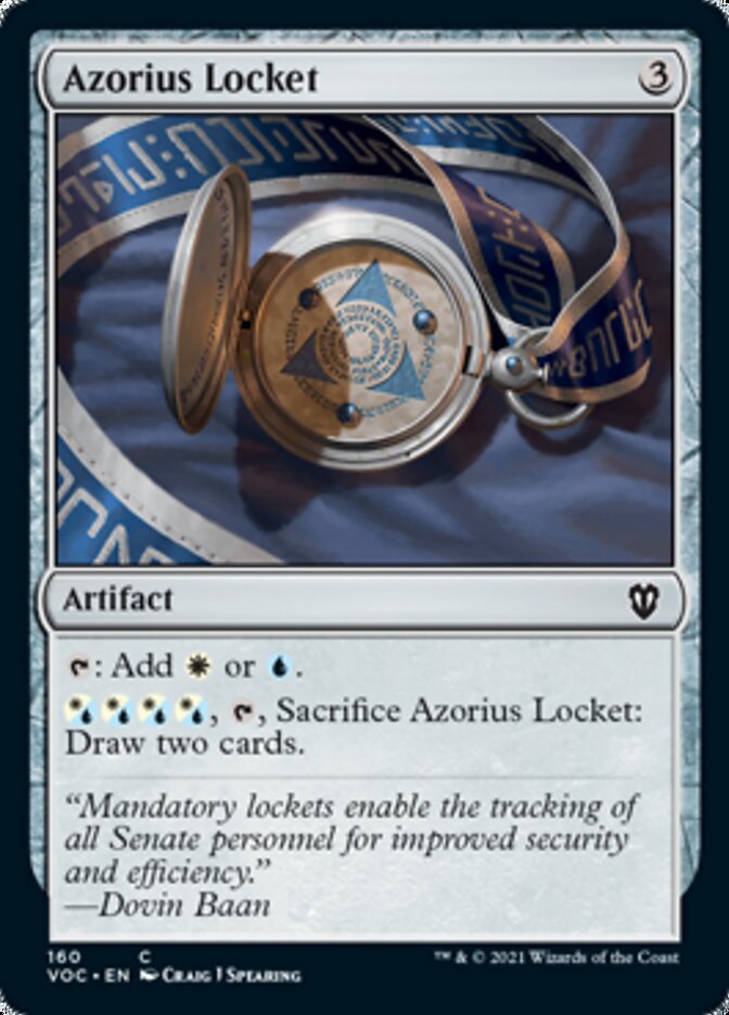 Azorius Locket [Innistrad: Crimson Vow Commander] | Total Play