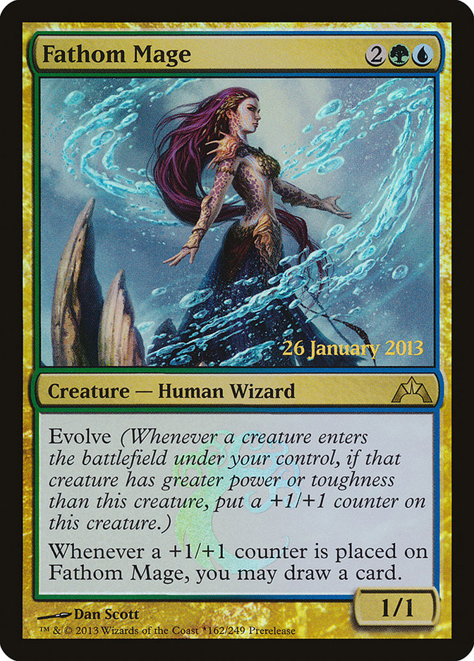 Fathom Mage [Gatecrash Prerelease Promos] | Total Play