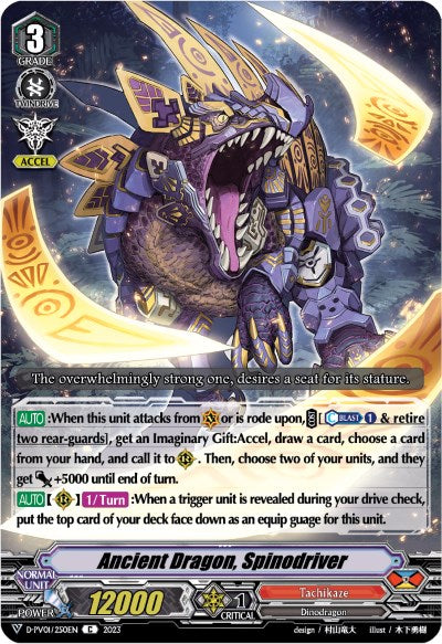 Ancient Dragon, Spinodriver (D-PV01/250EN) [D-PV01: History Collection] | Total Play