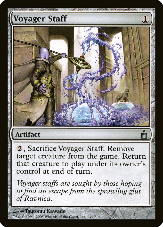 Voyager Staff [Ravnica: City of Guilds] | Total Play