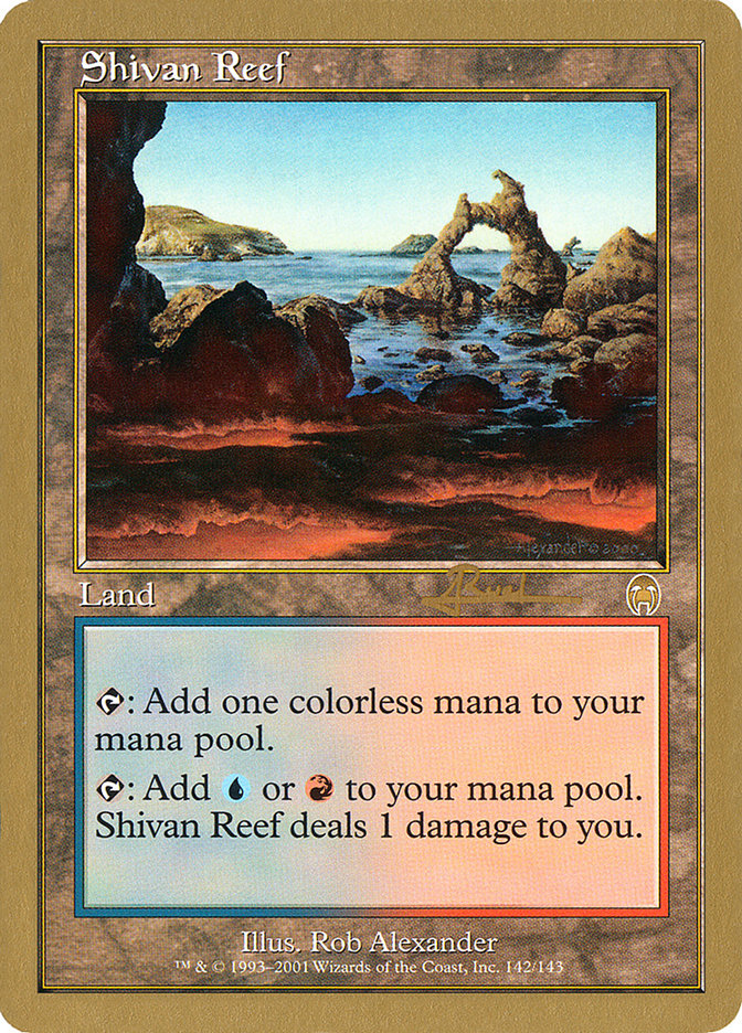 Shivan Reef (Antoine Ruel) [World Championship Decks 2001] | Total Play