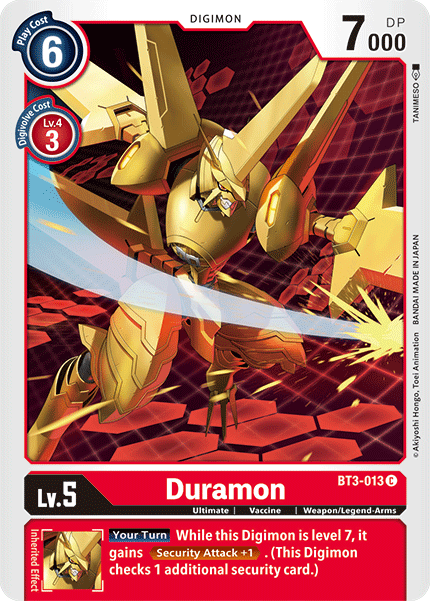 Duramon [BT3-013] [Release Special Booster Ver.1.5] | Total Play