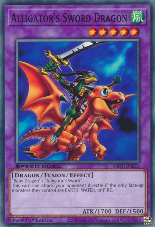 Alligator's Sword Dragon [SBC1-ENB23] Common | Total Play