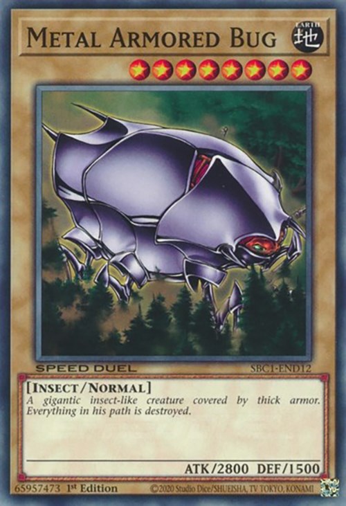 Metal Armored Bug [SBC1-END12] Common | Total Play