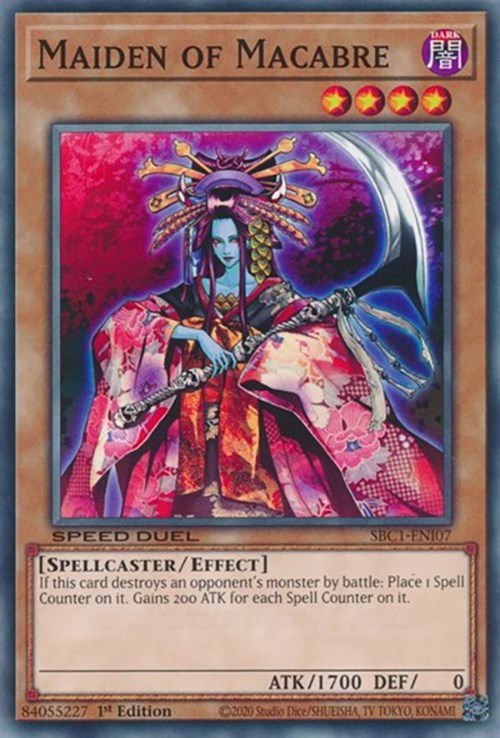 Maiden of Macabre [SBC1-ENI07] Common | Total Play