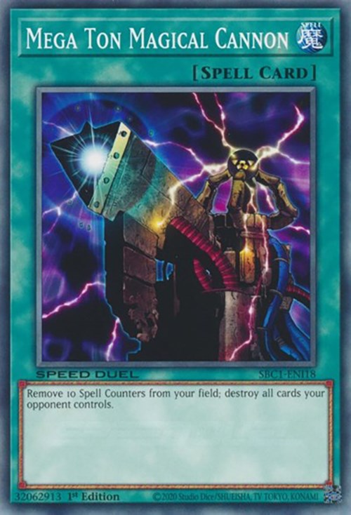 Mega Ton Magical Cannon [SBC1-ENI18] Common | Total Play
